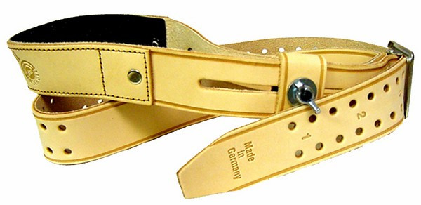 Schiessriemen PROFESSIONAL, Leder, braun RECHTS